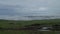 Video,timelapse. Cloudscape flowing over volcano and hills in Kamchatka,Russia.