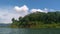 Video of the water scene at Wadaslintang Waduk, one of the most famous tourist attractions in WONOSOBO city