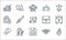 videogame line icons. linear set. quality vector line set such as mouse, save file, fighting game, diamond, game over, locked door