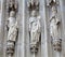 Vienna - The apostle Jacob, Peter and John - Minoriten gothic