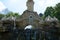 VIENNA, AUSTRIA - APR 30th, 2017: View of Obelisk Fountain Obeliskbrunnen in the public park of Schonbrunn Palace