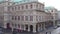 VIENNA, AUSTRIA - DECEMBER, 24 Pan shot of Wiener Staatsoper, State Opera. Popular touristic destination of the city. 4K