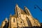 Vienna, Austria: Exterior view of the famous neo gothic Votivkirche Votive Church in Vienna