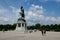 Vienna, Austria - July 15, 2013: Equestrian statue Archduke Charles Erzherzog Karl on Heroes square