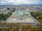 VIENNA, AUSTRIA - OCTOBER 10, 2016: Austrian Parliament Building, Rathaus and Museum with Palace in Background. Vienna most popula