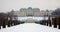 Vienna - Belvedere palace in winter