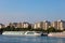 Vienna City Skyline Across Danube River