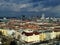 Vienna city, urban design and landscape, architecture and sky in Austria