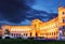 Vienna Hofburg Imperial Palace at night, - Austria