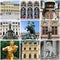 Vienna landmarks collage