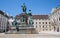 Vienna - Monument to Emperor Franz I of Austria, in the Innerer Burghof in the Hofburg imperial palac