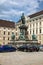 Vienna. Monument to Emperor Franz I in the Hovburg Palace Complex