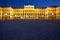 Vienna at night, palace schoenbrunn