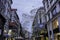 Vienna\\\'s Old town with many brand stores, located in Innere Stadt or first district of Vienna