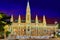 Vienna\'s Town Hall (Rathaus). The town hall also serves, in pers