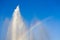 Vienna Schwarzenbergplatz Fountain And Rainbow, Austria