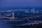 Vienna seen from Kahlenberg by night