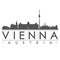 Vienna Silhouette Design City Vector Art