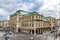 The Vienna State opera house in the city of Vienna Austria