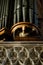 Vienna Stephansdom, detail of the pipe organ