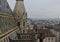 Vienna in winter season from the tower of Staphansdom cathedral