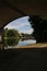 Vienne river, View of medieval bridge Confolens, France