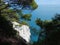 Vieste - Scorcio panoramico dalla scogliera di Baia della Sanguinara