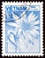 VIETNAM - CIRCA 1984: A stamp printed in Vietnam shows White water lily Nymphaea ampla, circa 1984.