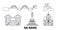 Vietnam, Da Nang line travel skyline set. Vietnam, Da Nang outline city vector illustration, symbol, travel sights