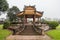 Vietnam, Hue. Old gazebo in the garden