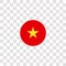 vietnam icon sign and symbol. vietnam color icon for website design and mobile app development. Simple Element from countrys flags