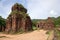 Vietnam Khmer temple ruins