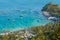 Vietnam Landscape : Aerial view of Fishing boats in Ben Ngu wharf of Nam Du Islands