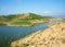 Vietnam landscape, mountain, bare hill, deforestation