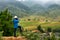 Vietnam Photographer take a photo landscape rice terrace