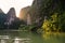 Vietnam, Trang An, Ninh Binh. River and gorge