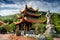 Vietnam travel. Ho Quoc Pagoda at Phu Quoc Island