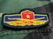 Vietnamese army patch on solder\'s uniform