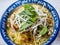 Vietnamese crab and tomato noodle soup Bun Rieu Cua