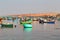 Vietnamese fishing boat in Mui Ne, Vietnam