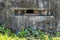 Vietnamese reinforced concrete bunker, located in Cu Lao Cham island near Danang, Vietnam. Defense Coastline