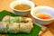 Vietnamese spring rolls