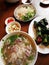 Vietnamese street food dishes