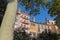 Vieux-Lyon Renaissance buildings through the leaves