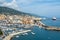 Vieux Port, the Old Port, in Bastia, France