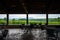 View #2 from Inside Winery Pavillion in Blue Ridge Mountains