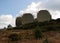 View of the abandoned base military Nato Usaf of Monte Limbara