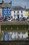 View of Aberaeron west Wales uk