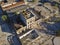 View from above of an abandoned wine-making plant