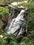 View from above of Brandywine Falls in Ohio national park